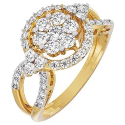 Emori 14k Yellow Gold & Diamond Royal Radiance Ring-image-65