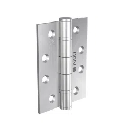 AIDO Butt Door Hinge Size 4x3x 3 mm with 5 Knuckle & 2 Ball Bearing, XL-C 3036A-46