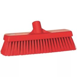 VIKAN Broom Red With Polyester, Polypropylene & Stainless Steel Bristles for General Purpose, 70684-image-57