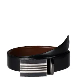 Kara Black & Brown Solid Leather Reversible Belt-image-71