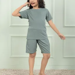 BAESD Girls T-shirt with Shorts-image-52