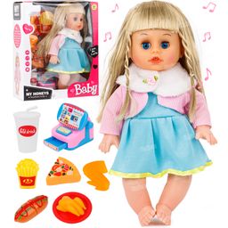 Fiddlerz Doll Set with Fast Food Accessories for Girls-6