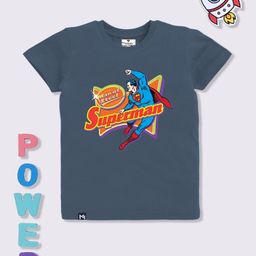 YK X Minute Mirth Boys Superman Printed T-shirt-picture-20