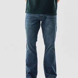 Snitch Men Blue Mid-Rise Bootcut Jeans-picture-22