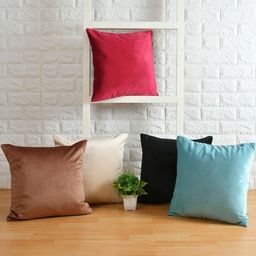 BIGGER FISH Set Of 5 Plain Cushion Cover-picture-40