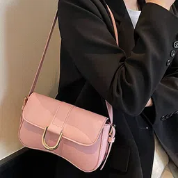 LULU & SKY Structured Shoulder Bag-25