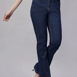 ZUYA Women Bootcut High-Rise Stretchable Jeans-picture-46
