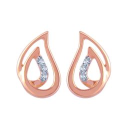 P.C. Chandra Jewellers 14 kt Gold & Diamond Earrings-picture-45