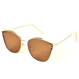 Voyage Brown Cat Eye UV Protection Sunglasses for Women-image-62