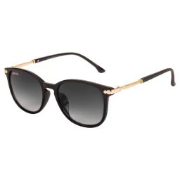 Voyage Black Wayfarer UV Protection Sunglasses for Women-image-74