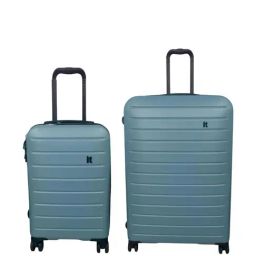 It luggage Smokey Blue 8 Wheels Large Hard Cabin Trolley Bag Set of 2-picture-34