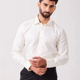MH&Y Slim Fit Long Sleeves Cotton Formal Shirt-picture-17