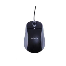 Zebion Rocky Wired Optical Mouse Usb 2.0 Black & White-46