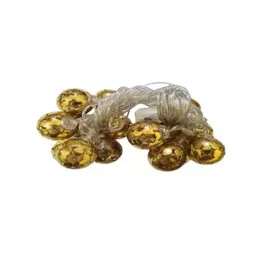 AK 15 Bulbs Football Shape Golden Fairy Light for Decoration 3 m, METALFOOTBALL-48