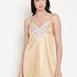Secret Wish Beige Lace Babydoll-image-73