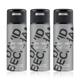 David Beckham Homme Deodorant Spray (Pack of 3)-30