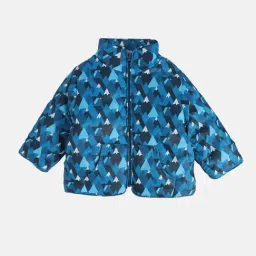 Miniklub Boys Blue Regular Fit Woven Jacket-picture-19