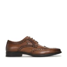 Van Heusen Men's Tan Brogue Shoes-picture-1
