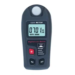 Yamayo Lux Meter 0.1-200000 Lux 0.1 Lux Resolution Grey, LM-20-13