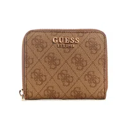 Guess Monogram Laurel Small Zip Around Wallet image 3