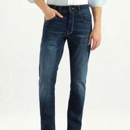 United Colors Of Benetton Navy Slim Fit Jeans-image-70