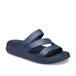 Crocs Women's Getaway Strappy Navy Casual Sandals-18