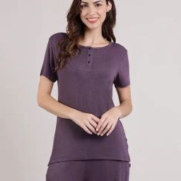 Amante Purple T-Shirt-picture-12