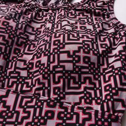 CUKOO Geometric Printed Full Coverage Lightly Padded Workout Bra image 3
