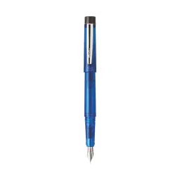 Montex Bouncy Fountain Pen Blue Ink Color & Blue Body Color-picture-14