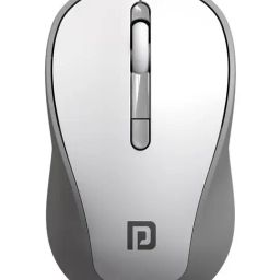 Portronics White Wireless Mouse-36