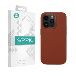 SPRIG Solid Printed iPhone 15 Pro Max Bumper Case Mobile Accessories-31