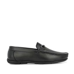 Carlo Romano Men's Black Casual Loafers-image-56