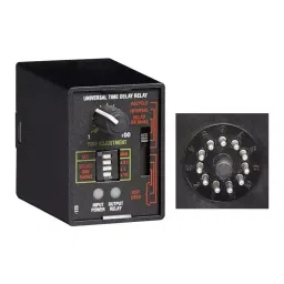 Littelfuse TIME DELAY RELAY, DPDT, 0.1S-1000M, 240V Model No - TRU3-image-46