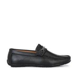 Carlo Romano Men's Black Casual Loafers-image-57