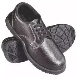 Alko Plus Steel Toe Safety Shoes Low Ankle Sole Black Size UK 6, APS 651-image-4