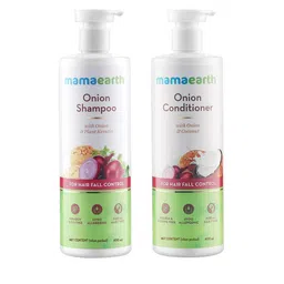 Mamaearth Set Of Hair Fall Control Onion Shampoo & Conditioner - 400ml Each-19