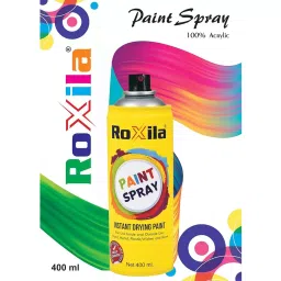 Roxila 400 ml Matt Finish Multipurpose Spray Paint Matt White image 4