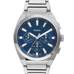 Fossil Men Dial & Stainless Steel Straps Analogue Watch FS6104-58