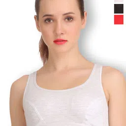 SELFCARE Pack Of 3 Full Coverage Non Padded Activewear Workout Bra - All Day Comfort-image-81