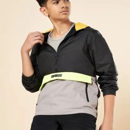 Coolsters by Pantaloons Boys Black Polyester Solid Jacket-image-50