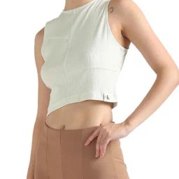 Calvin Klein Jeans Icicle Self Regular Fit Tank Top-image-48