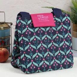 India Circus By Krshna Mehta Multicolor Printed Lunch Bag-image-14
