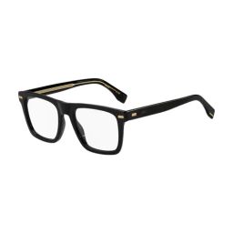 Hugo Boss Black Rectangular Eye Frames for Men-image-95