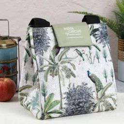 India Circus By Krshna Mehta Multicolor Printed Lunch Bag-image-64
