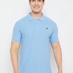 Duke Blue Slim Fit Polo T-Shirt-image-82