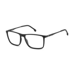 Carrera Matte Black Rectangular Eye Frames for Men-picture-6