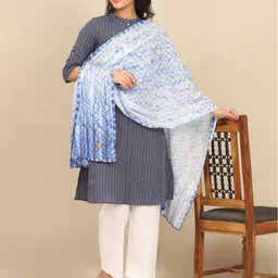 AURELIA Printed Pure Cotton Dupatta-80