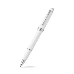 Cross BAILEY Polished Chrome Light White Roller Ball Pen (Black), AT0745-2-image-78