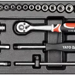Yato 25 Pcs with drawers Drawer insert / Socket set YT-5541-1