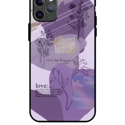 QRIOH Floral Printed iPhone 11 Pro Max Back Case Mobile Accessories-picture-45